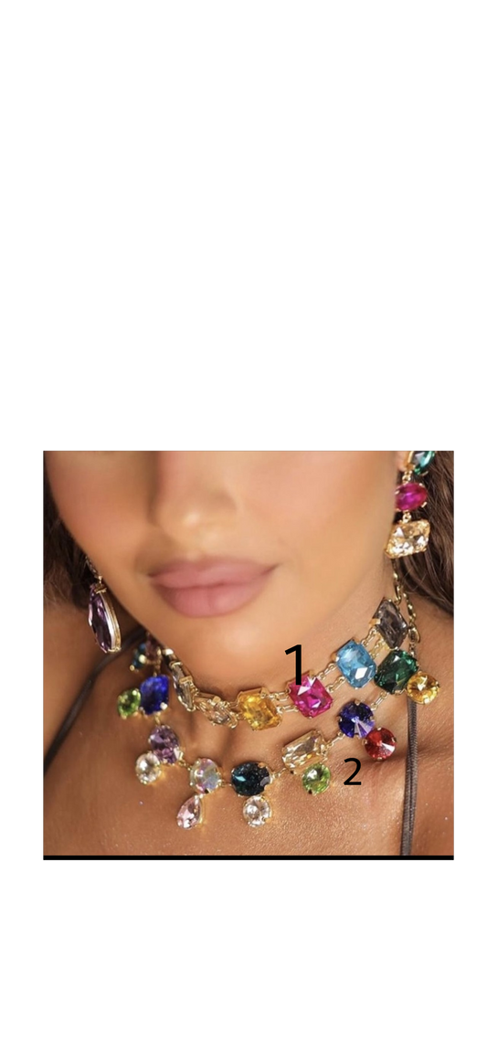 colorful choker